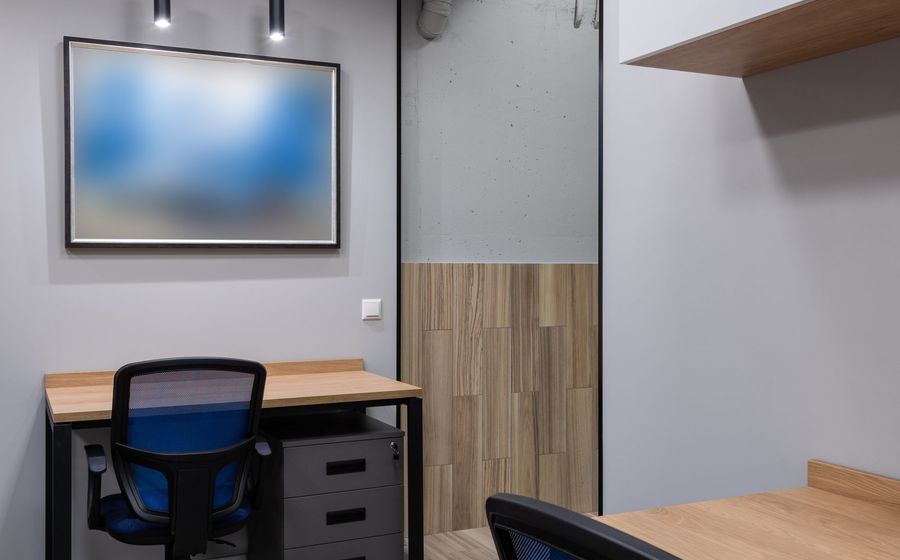 A clean office ready for the working day